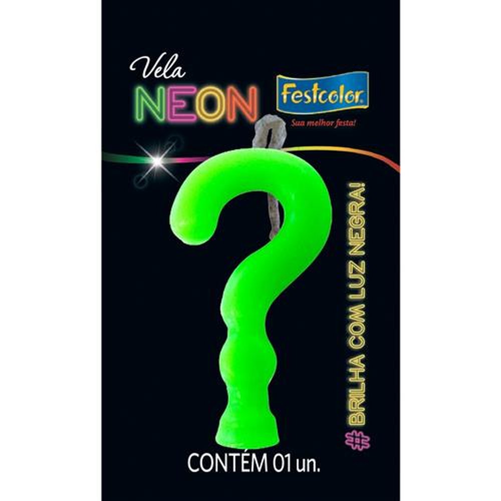Vela Neon Verde N ?