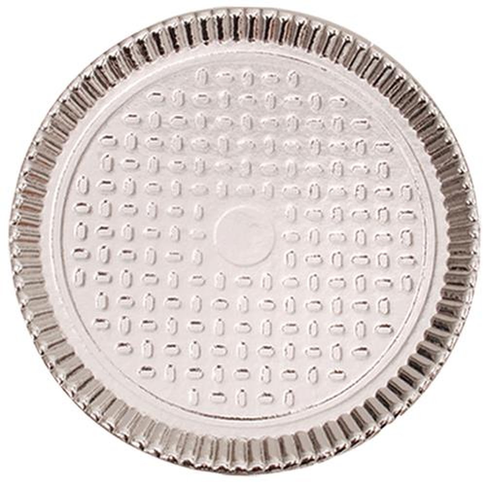 Prato Laminado Prata N 08 Diametro 38,5Cm - Embalagem com 10 unidades.