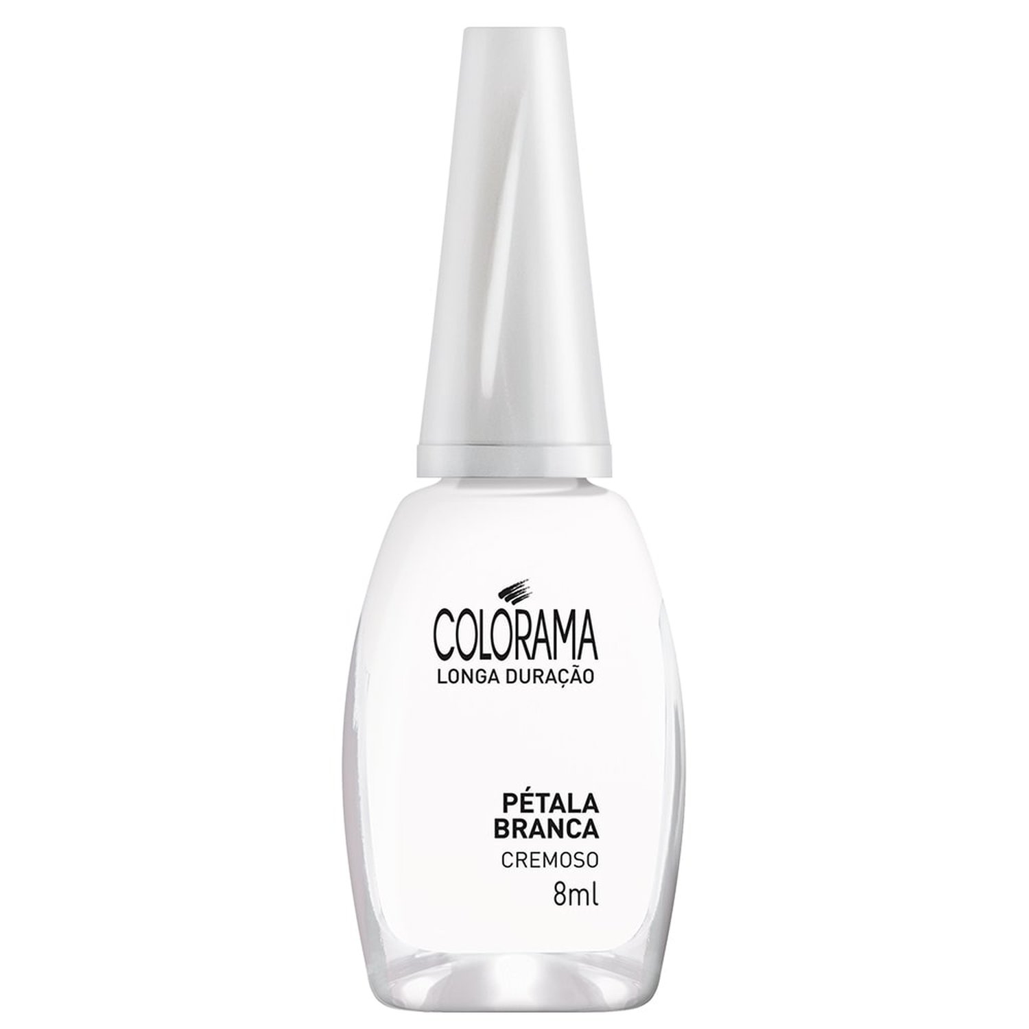 Esmalte Colorama Cremoso Pétalas Brancas Avulso 8ml