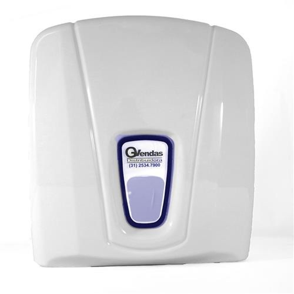 DISPENSER BRANCO PARA PAPEL TOALHA INTERFOLHADO 2/3 DOBRAS G VENDAS.