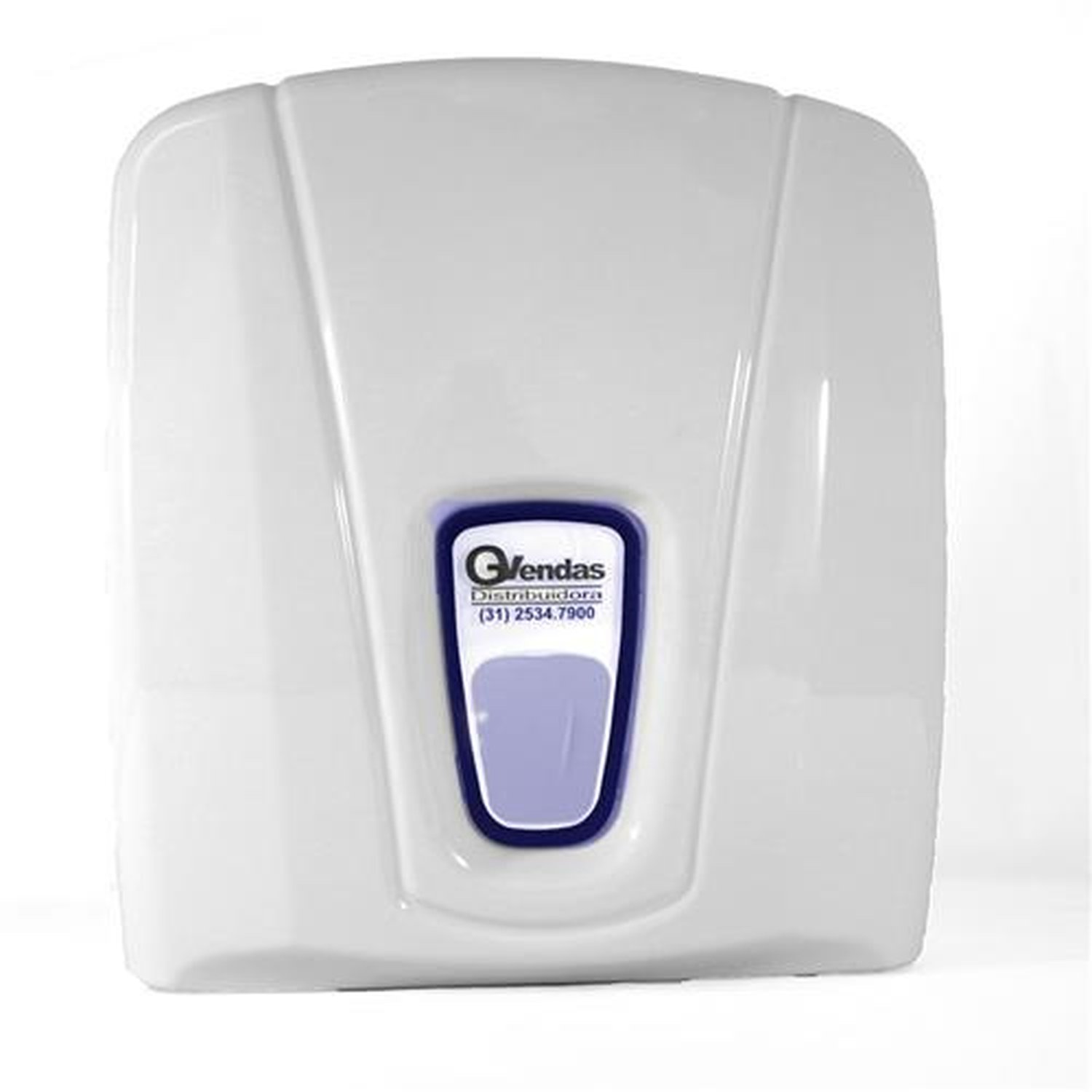 DISPENSER BRANCO PARA PAPEL TOALHA INTERFOLHADO 2/3 DOBRAS G VENDAS.