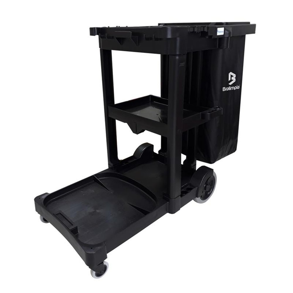 CARRO FUNCIONAL AMERICA BLACK BRALIMPIA C/ BOLSA