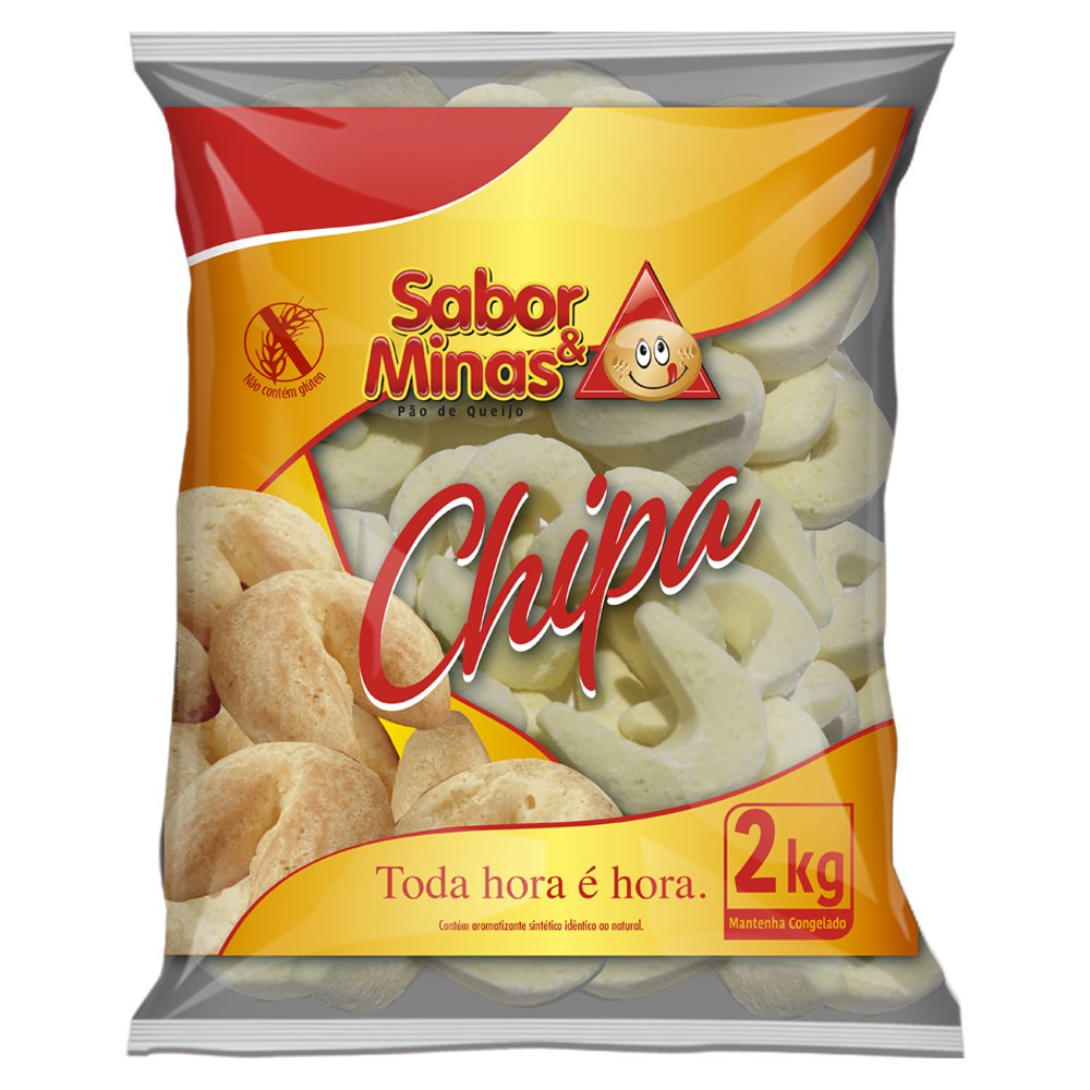 Chipa Sabor & Minas 2 kg (Emb. contém 6 pacotes de 2kg)