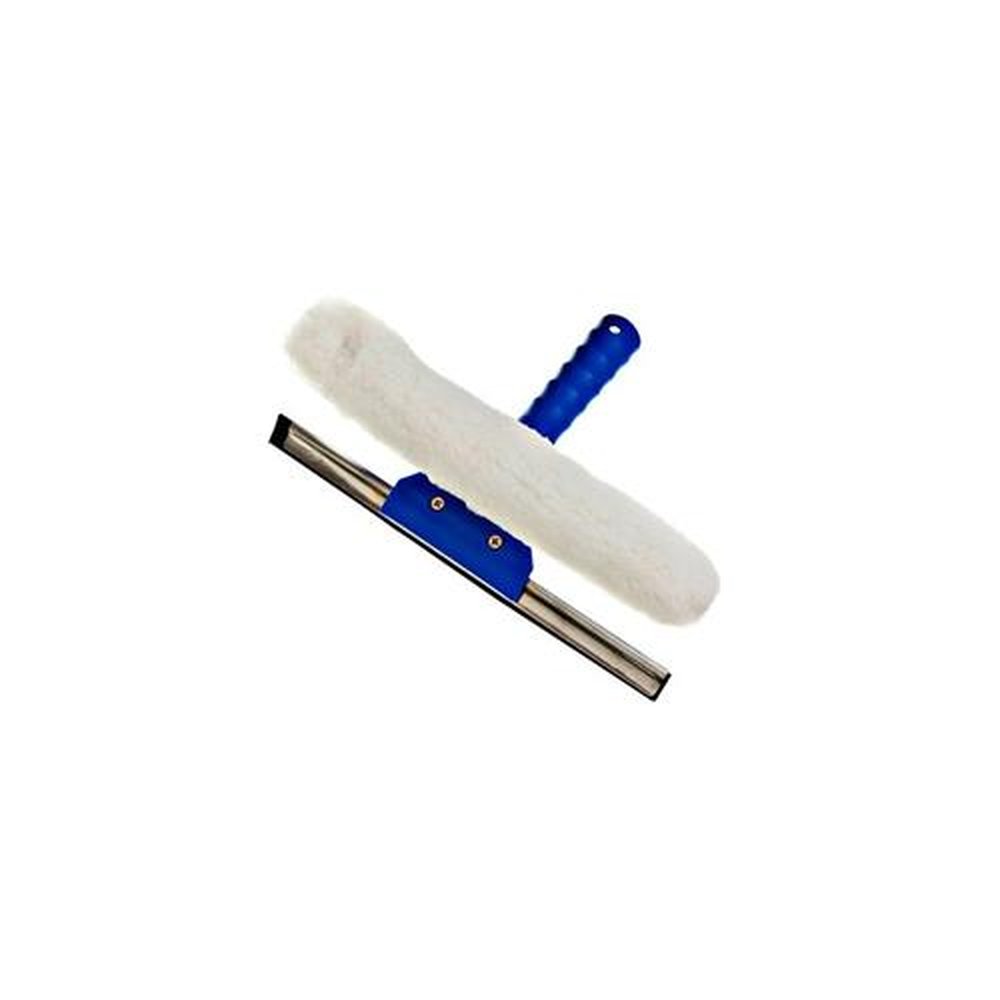 Limpa Vidros Combinado 45 Cm Com Rodo e Sem Cabo Bralimpia Referencia CB450.