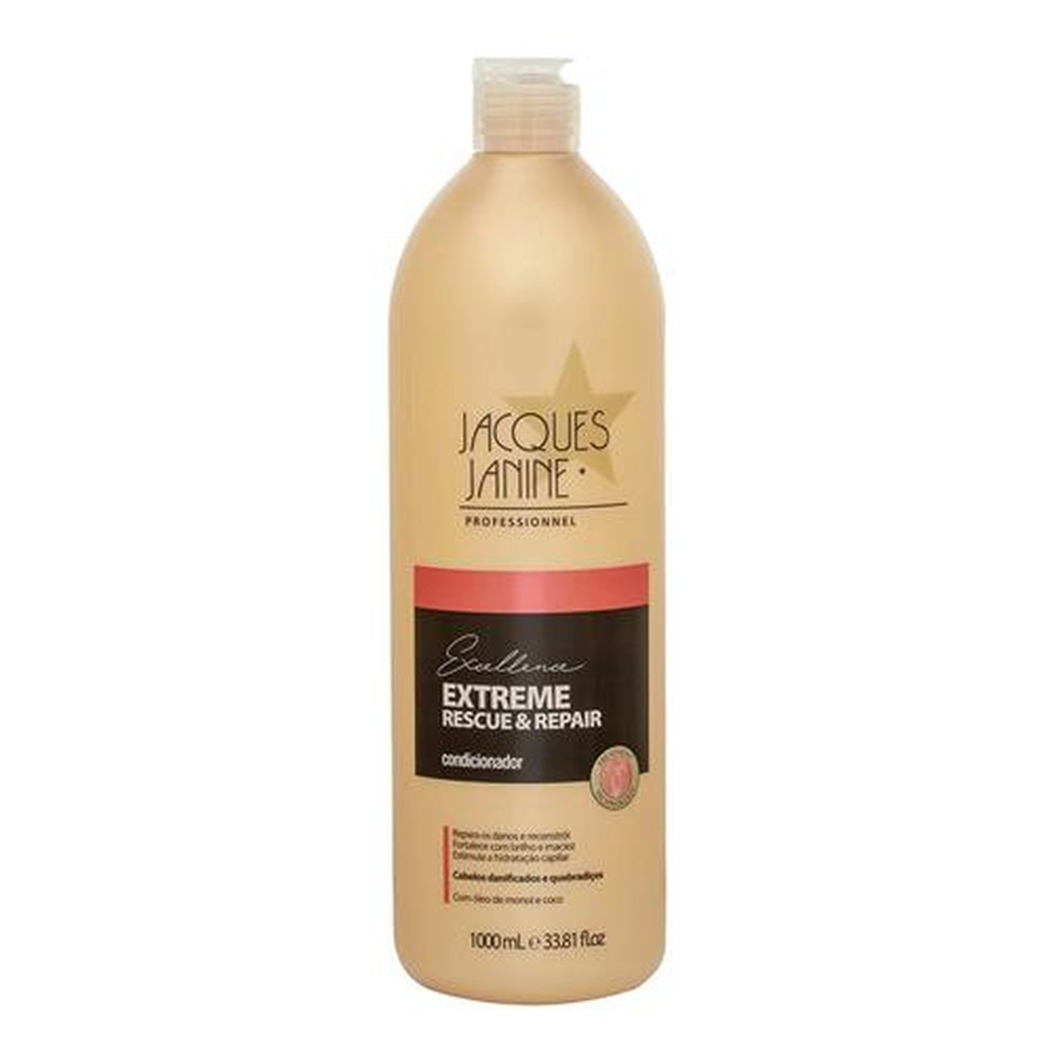 Condicionador Extreme Rescue & Repair Jacques Janine Professionnel 1000ml