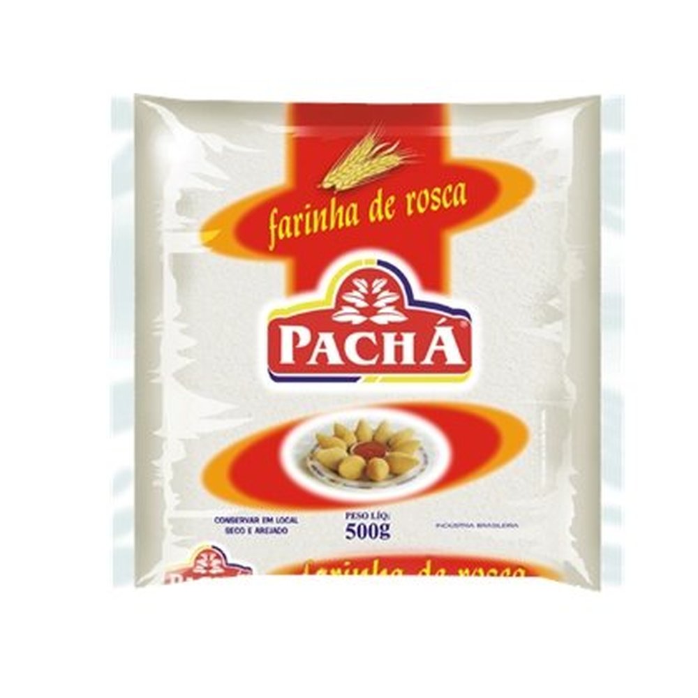 Farinha De Rosca Pacha 500Gr - Embalagem 20X500 Gr