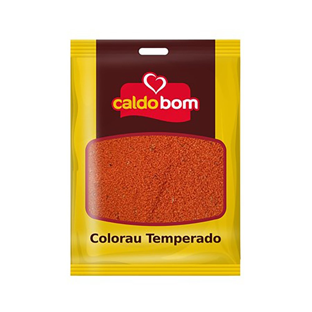Colorau temperado 40g - caldo bom (Embalagem contém 12 unidades)