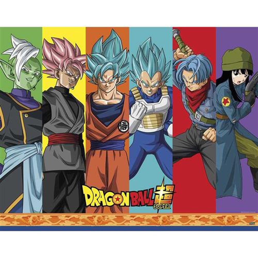 Painel Decom Gigante Em Tecido Dragon Ball