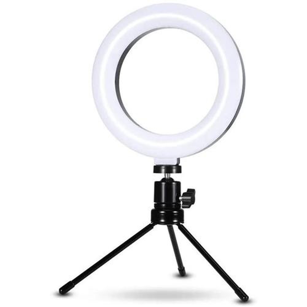 Luz e Iluminador Ring Light 6 Polegadas 36 Led Usb Led Misto Mesa