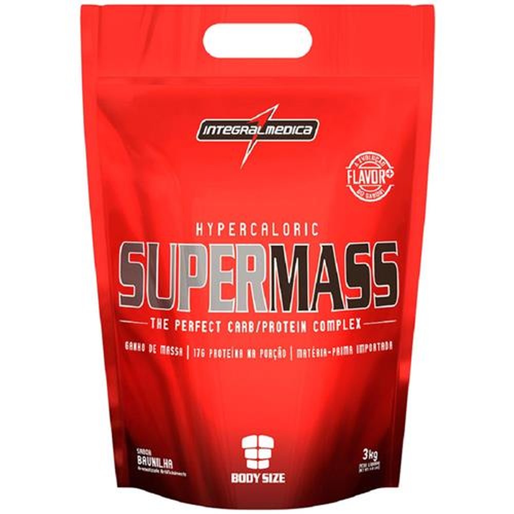 Bs Supermass Morango Integral Médica 3kg