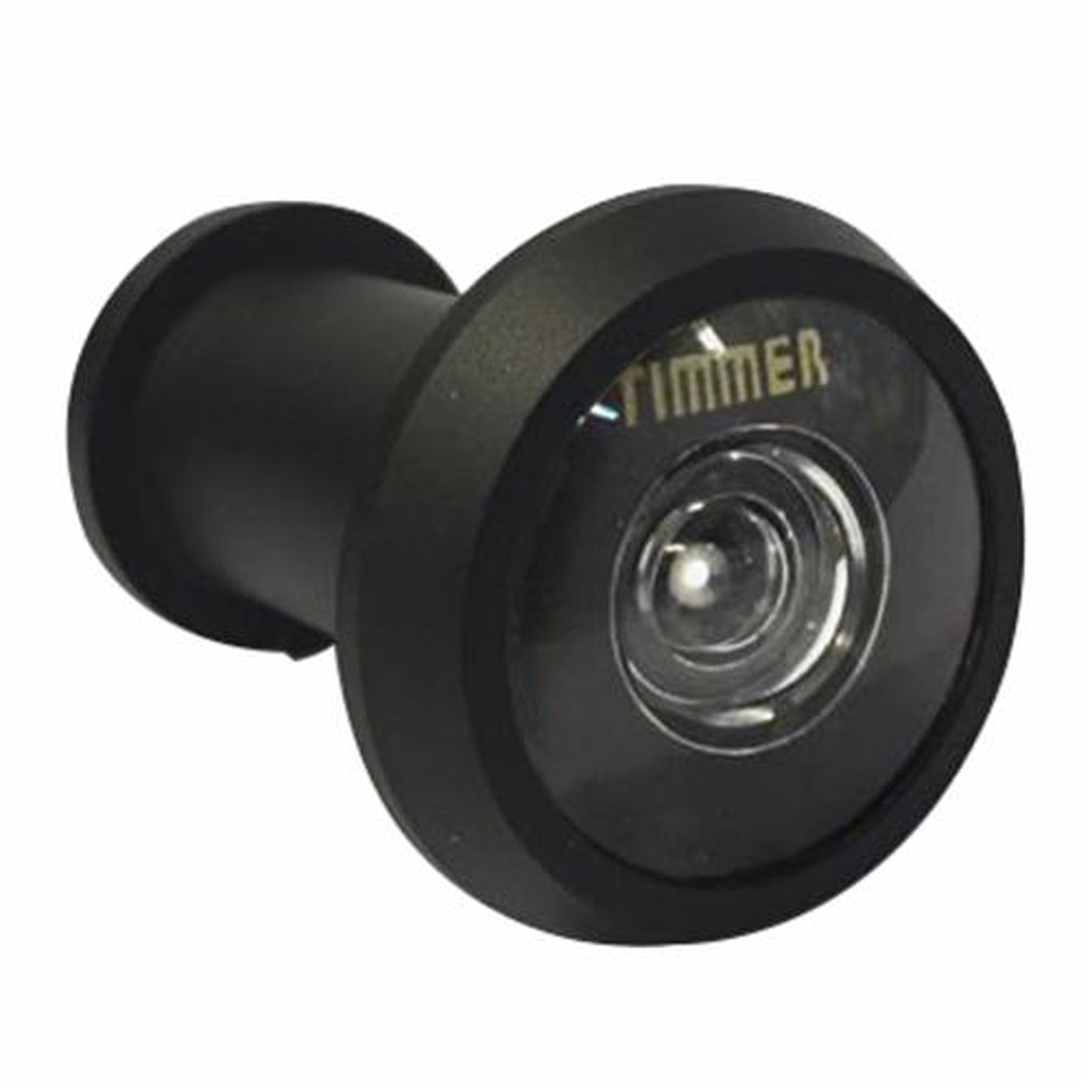 Visor P/ Porta - Preto Fosco 34 X 58 Mm