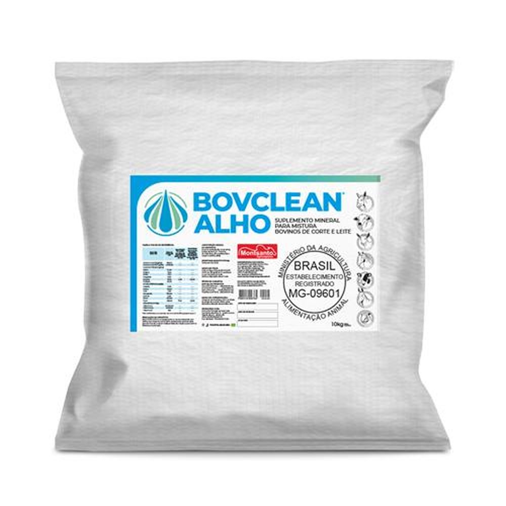 Bovclean Alho 10 kg - Montsanto - Diminui a Infestação de Carrapatos e Mosca-dos-Chifres.