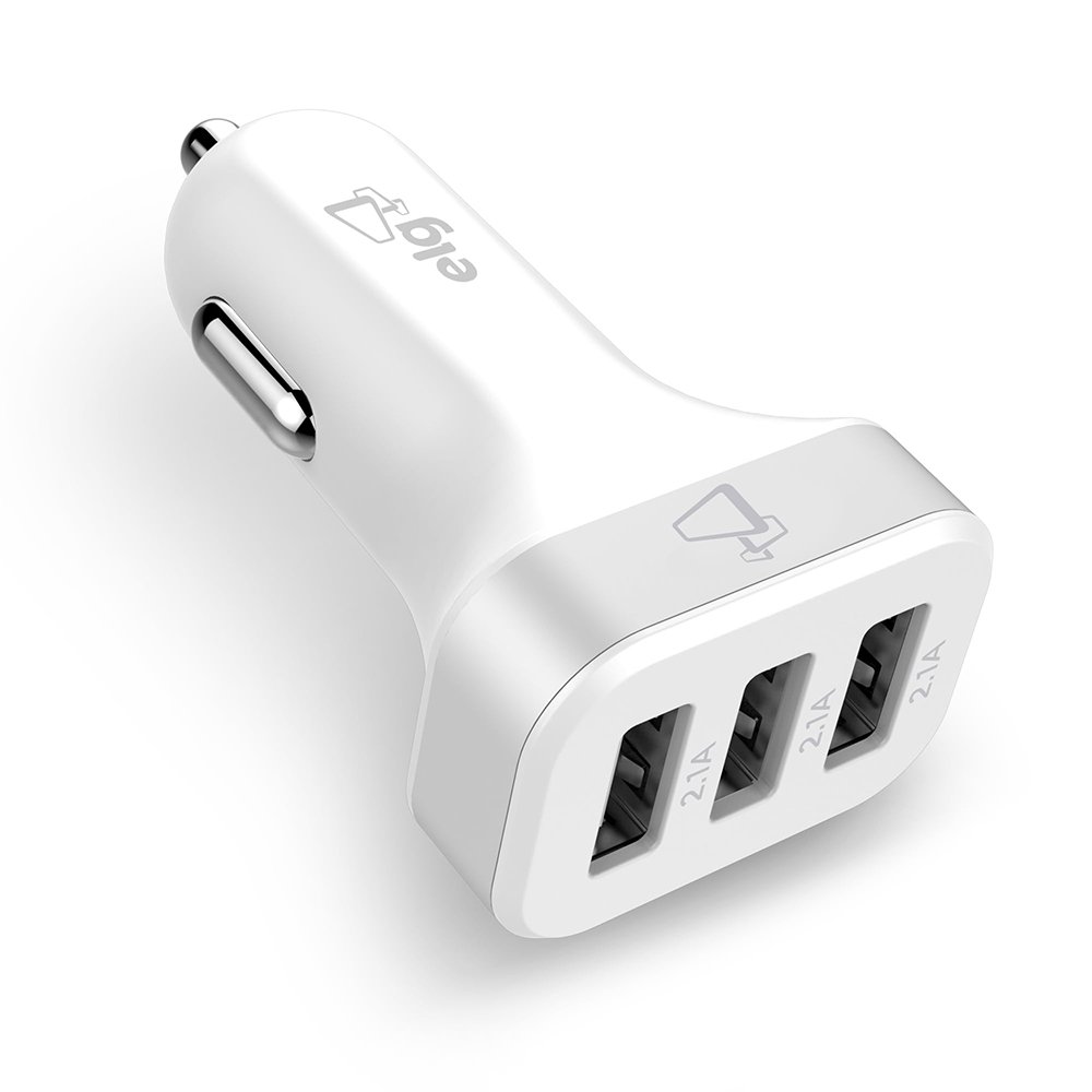 Carregador Veicular Universal 3 Saidas USB 2.1A - CC3S