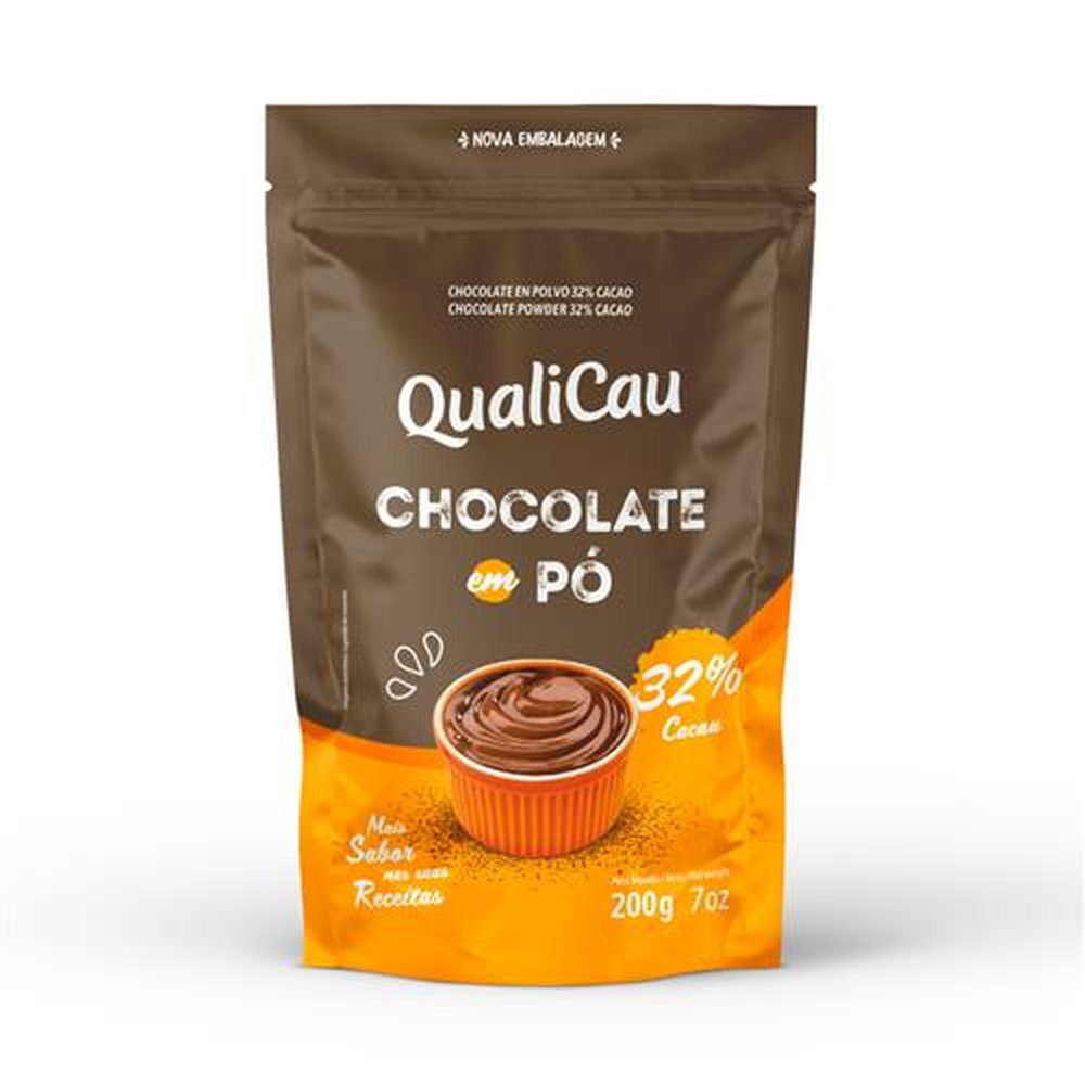 Chocolate em Pó Qualicau 32% 200g