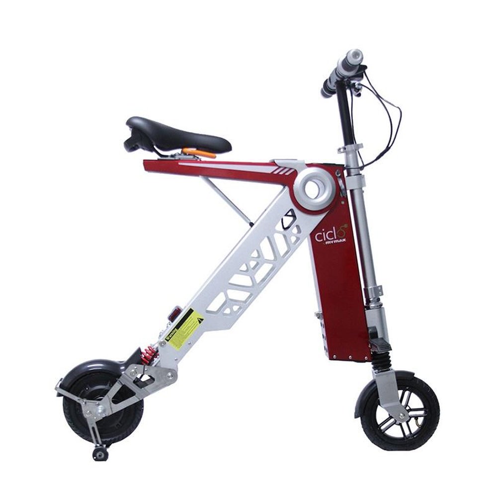 Bicicleta Eletrica E-Bike 250W Mod Ciclo Vermelha - MYMAX