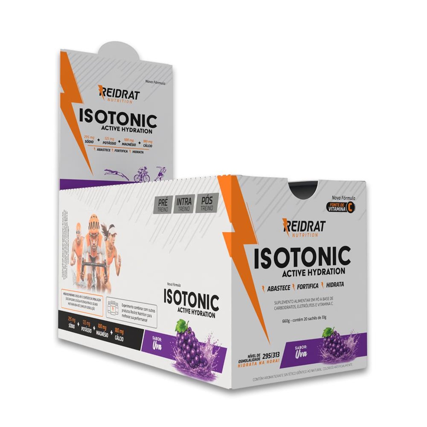 Isotonico (20 Sachês X 33G) - Uva