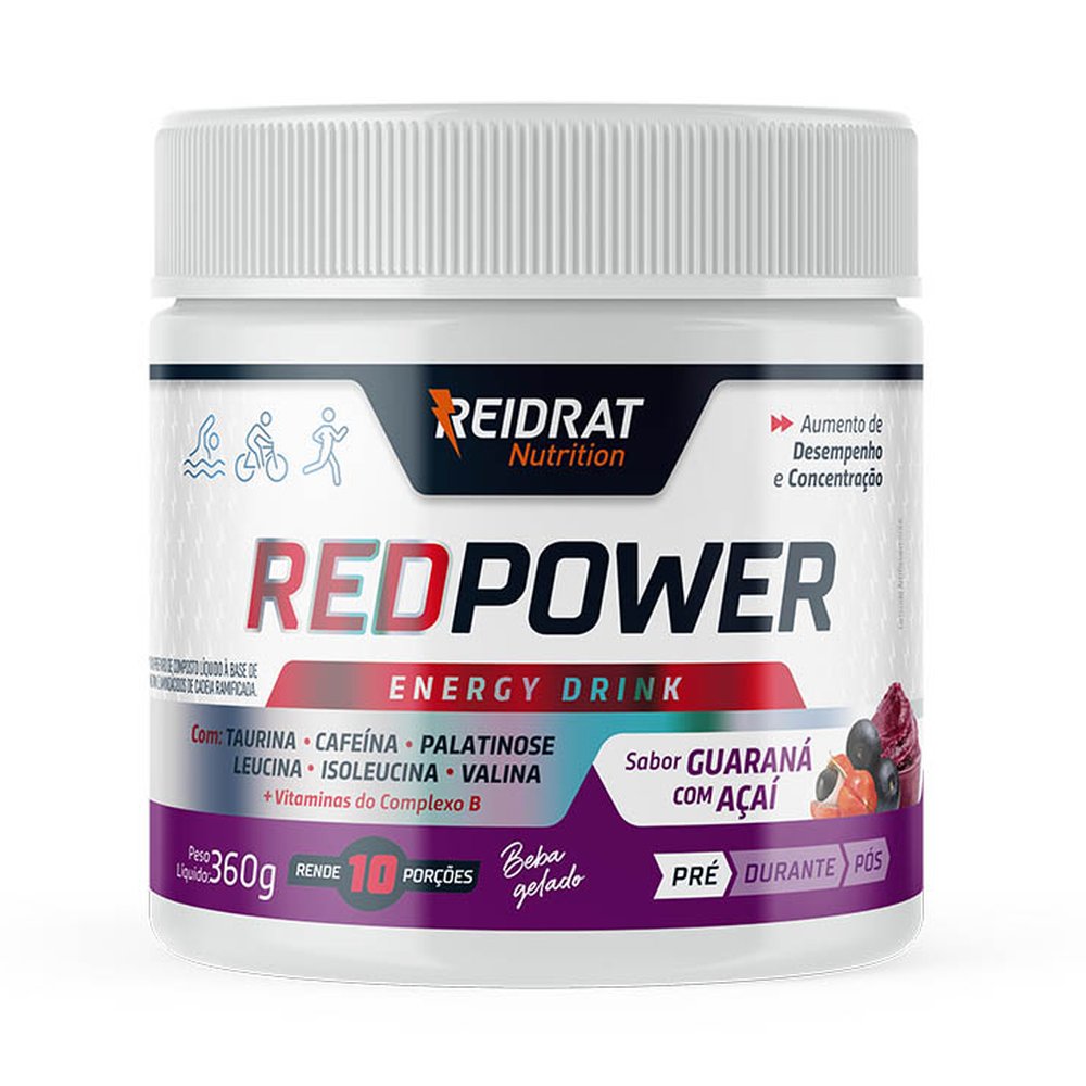 Red-Power Pote 360g - Guaraná com Açaí