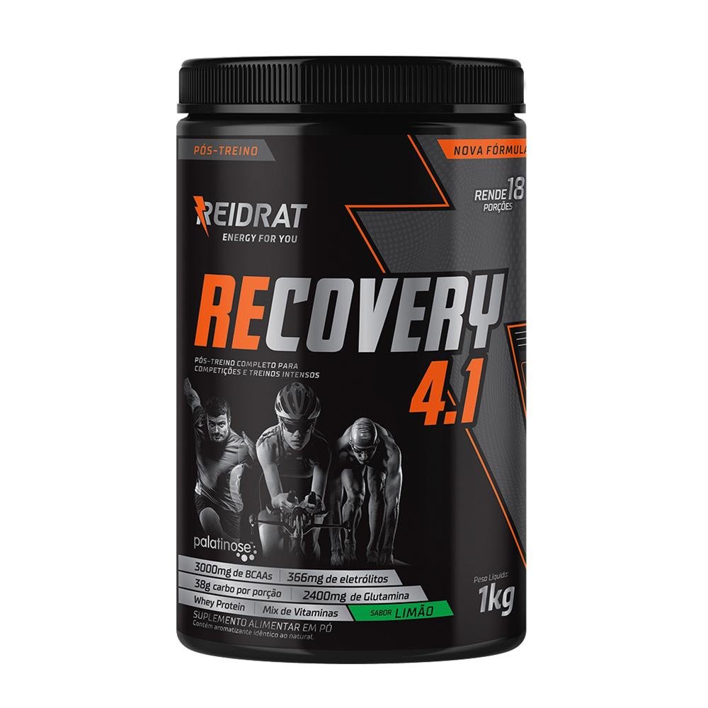 Recovery 4:1 Pós Treino Pote 1KG - Limão
