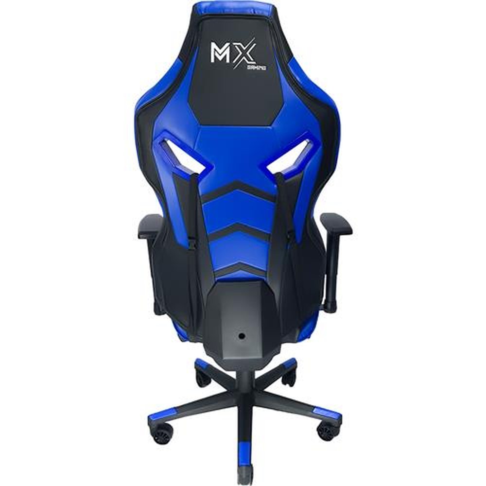 Cadeira Gamer MX9 Giratoria Preto/Azul - MYMAX