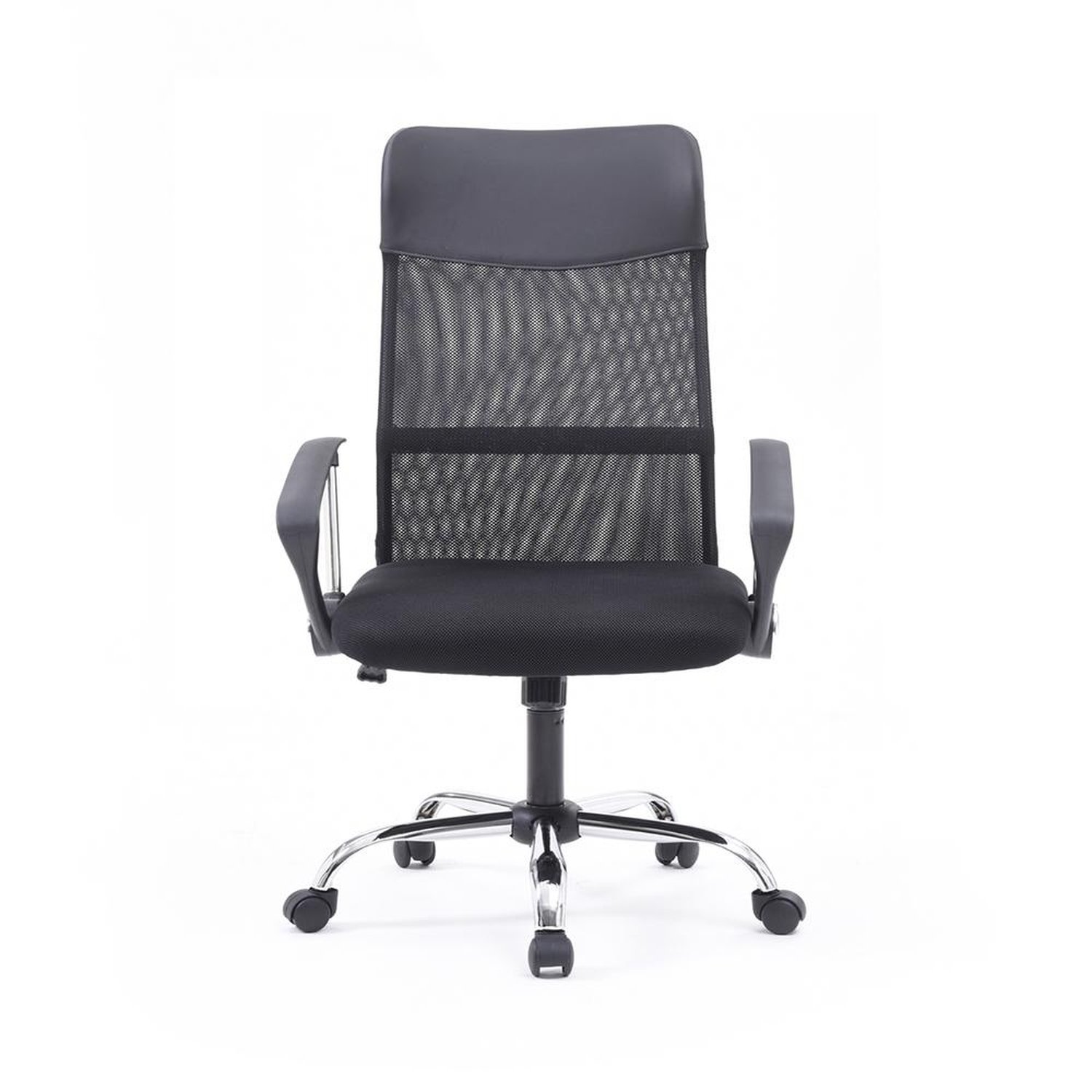Cadeira Office Supervisor Bch-12bk Bluecase - Base Giratoria Cromada