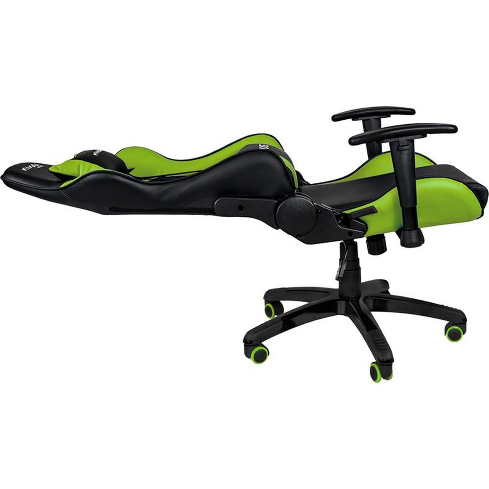 Cadeira Gamer MX5 Giratoria Preto/Verde - MYMAX