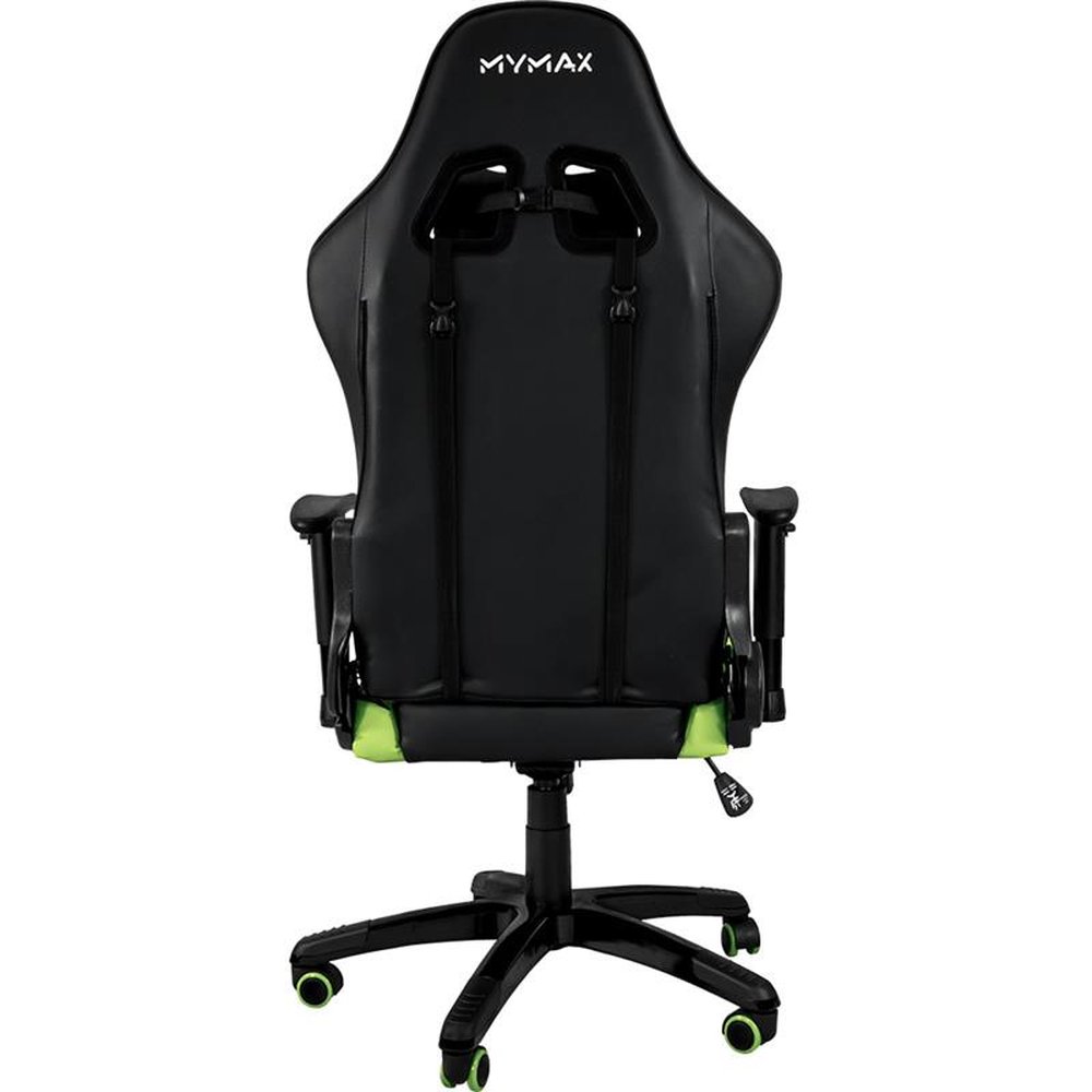 Cadeira Gamer MX5 Giratoria Preto/Verde - MYMAX