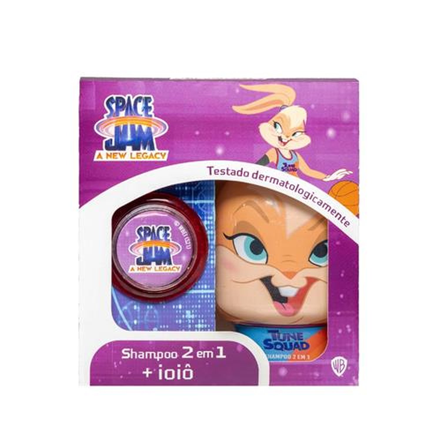 Kit Shampoo Infantil 2 em 1 Lola + Ioiô Space Jam 250 ml
