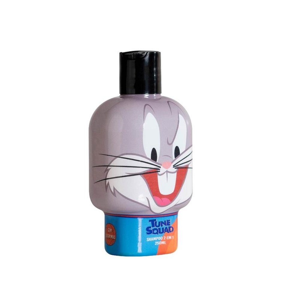 Kit Shampoo Infantil 2 em 1 Patolino + Perna Longa Space Jam 250 ml