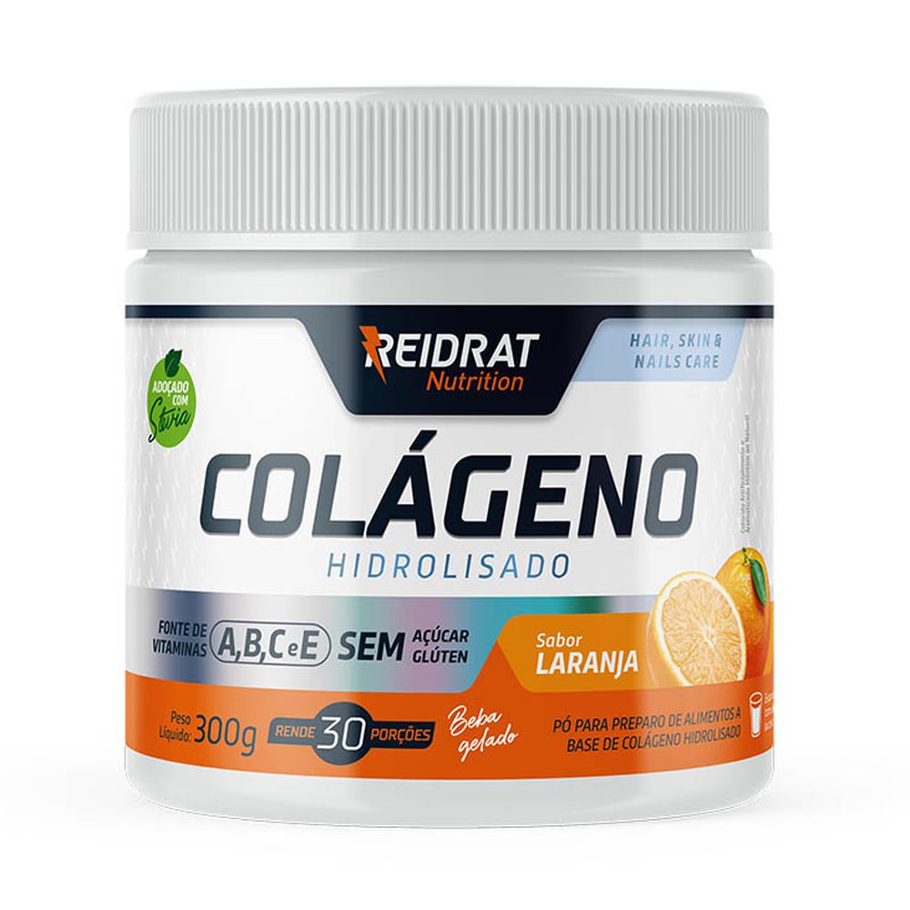 Colágeno Pote 300g - 30 doses - Laranja