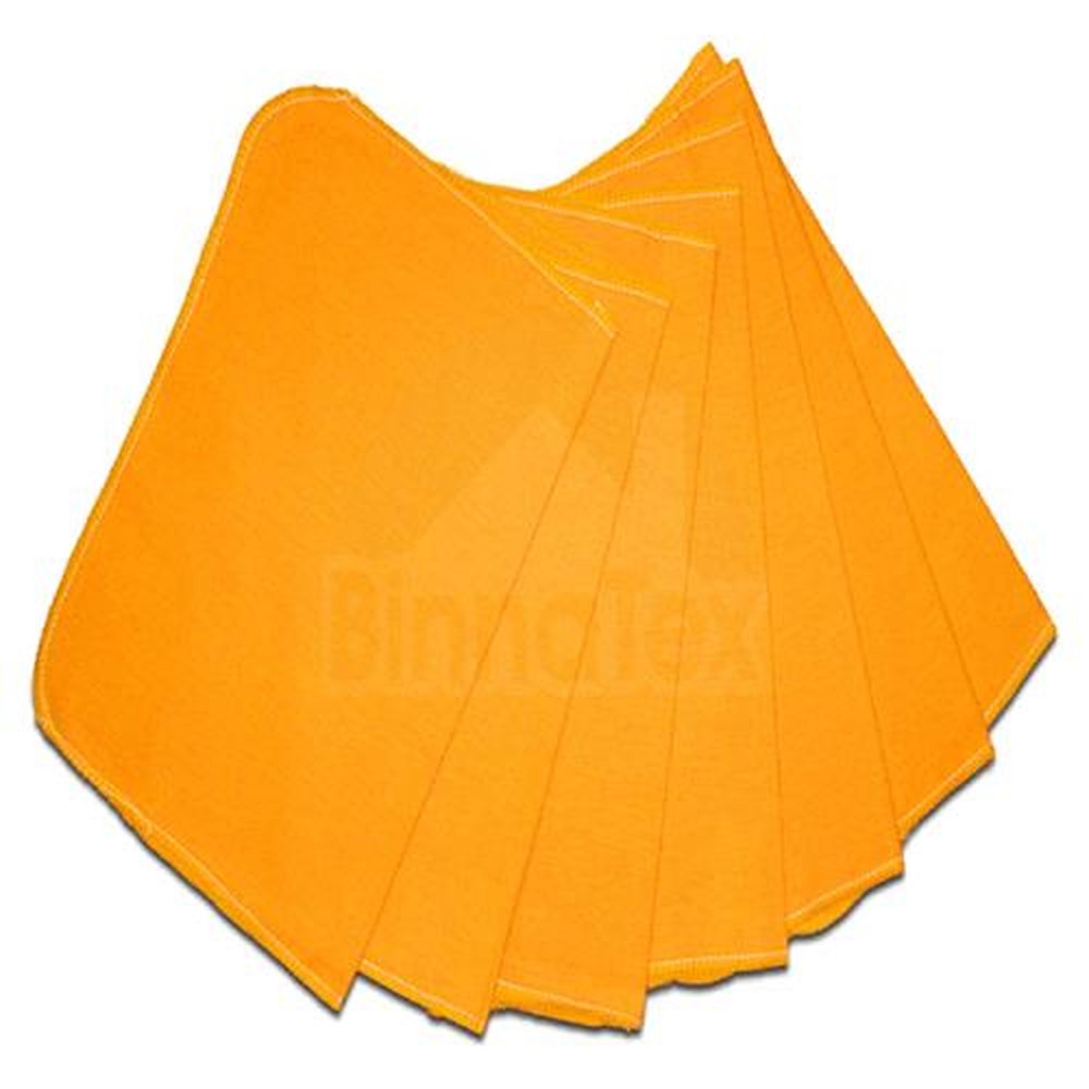 Flanela Ouro Média 30cm x 50cm Embalagem com 12 unidades