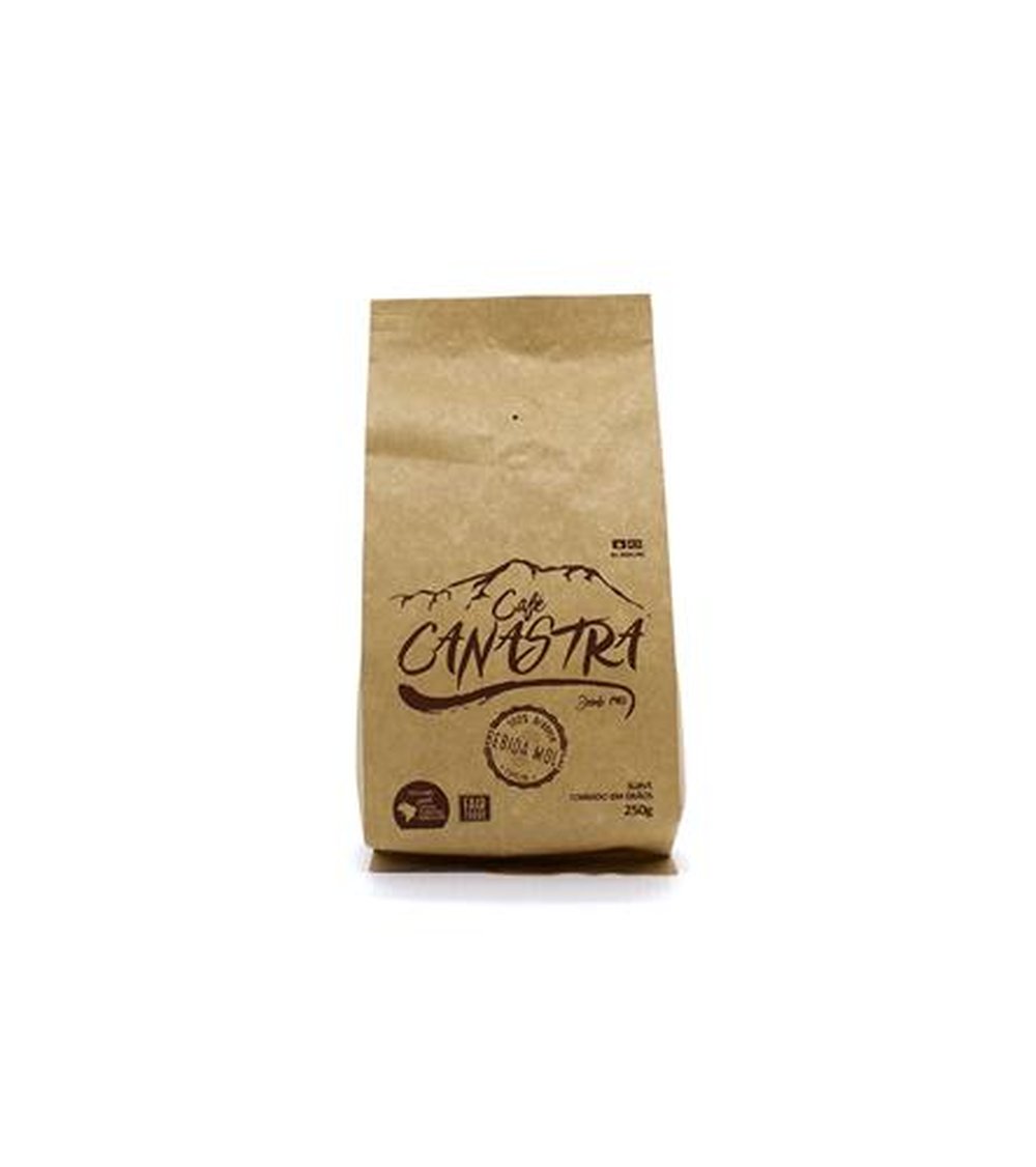 Café Especial Canastra Suave em grãos - Pacote com 250 gramas