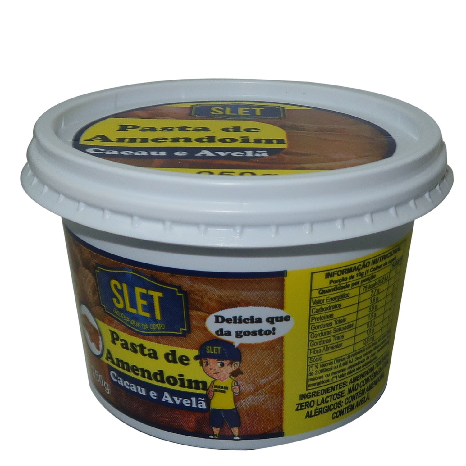Pasta de Amendoim Cacau e Avelã 250g