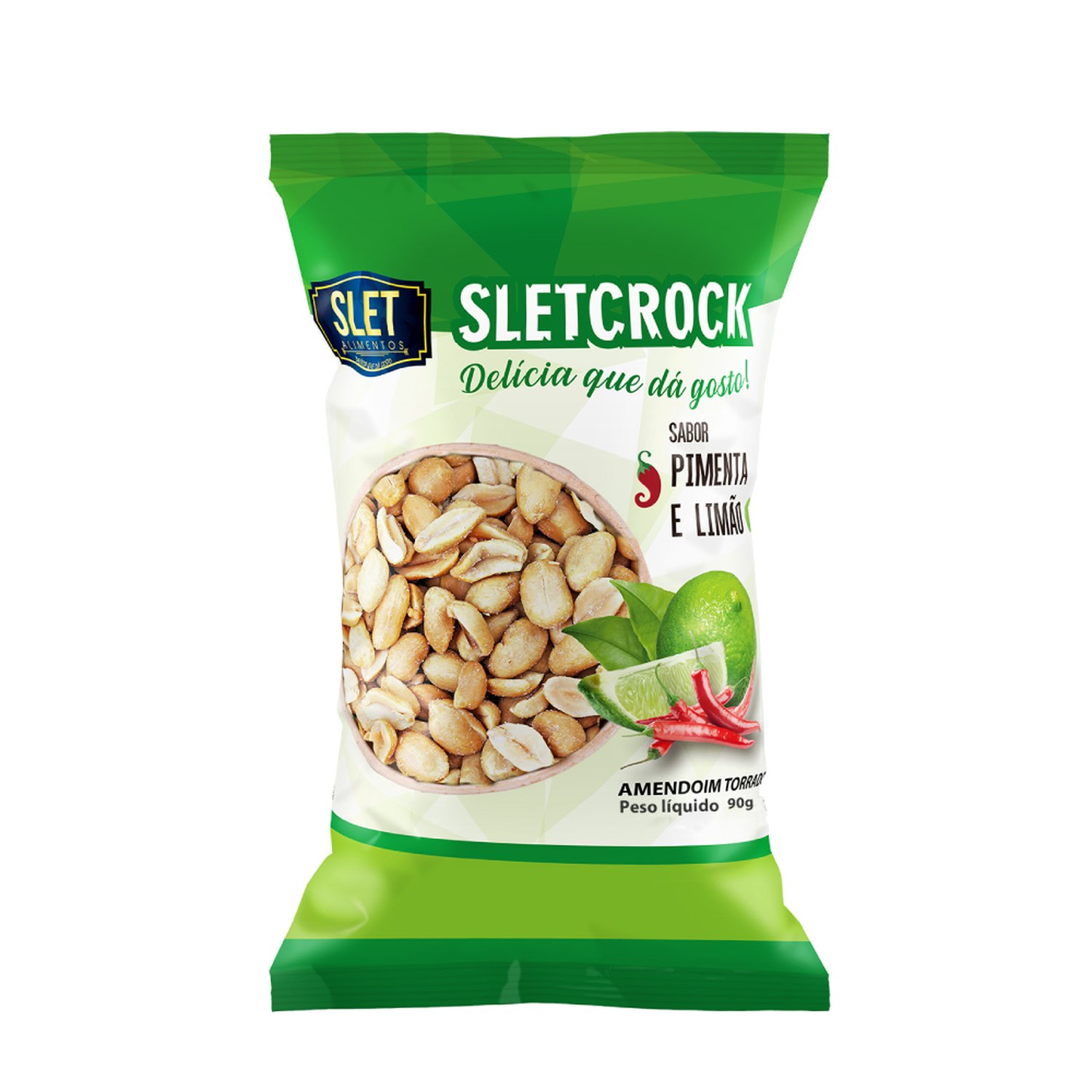 Amendoim Torrado Pimenta e Limão 90g