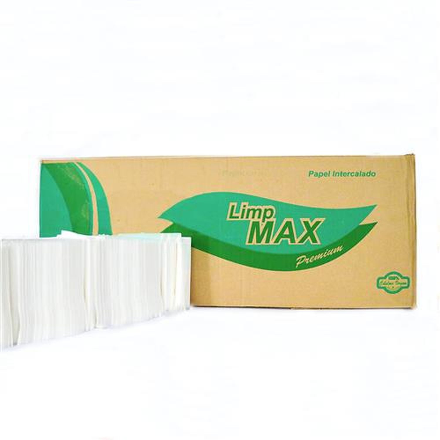 PAPEL HIGIENICO INTERCALADO KAI KAI FOLHA SIMPLES CAIXA C/ 10.000 UNIDADES 10 X 20 CM LIMPMAX