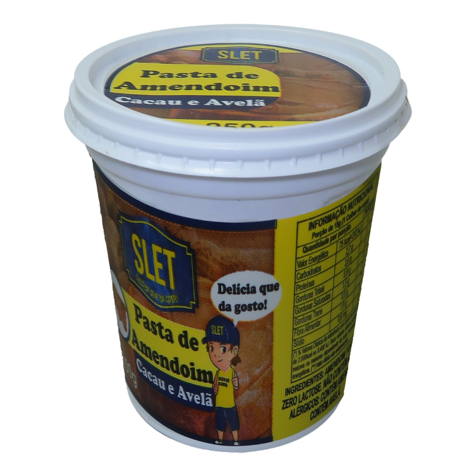 Pasta de Amendoim Cacau e Avelã 500g