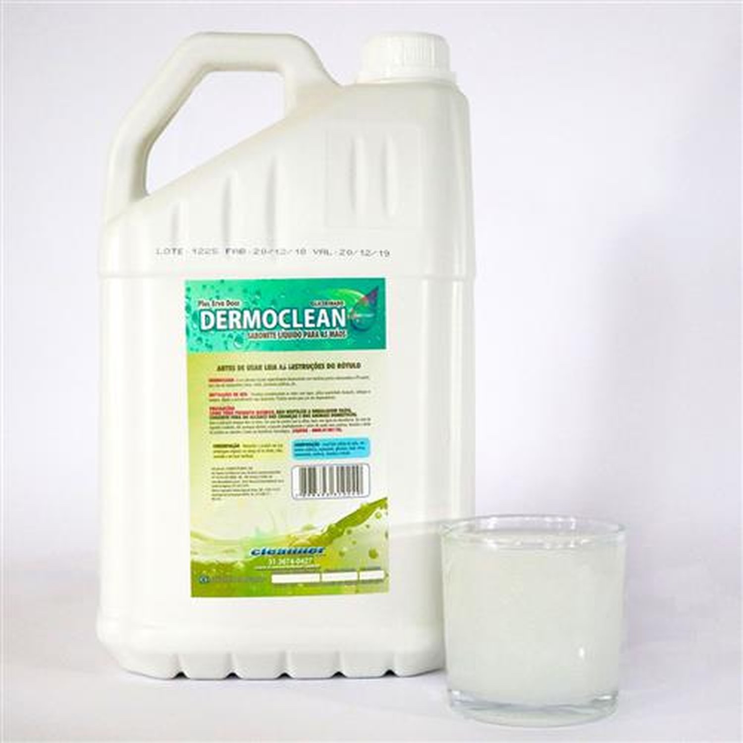 SABONETE LIQUIDO PELOLIZADO 5L ERVA DOCE PLUS DERMOCLEAN