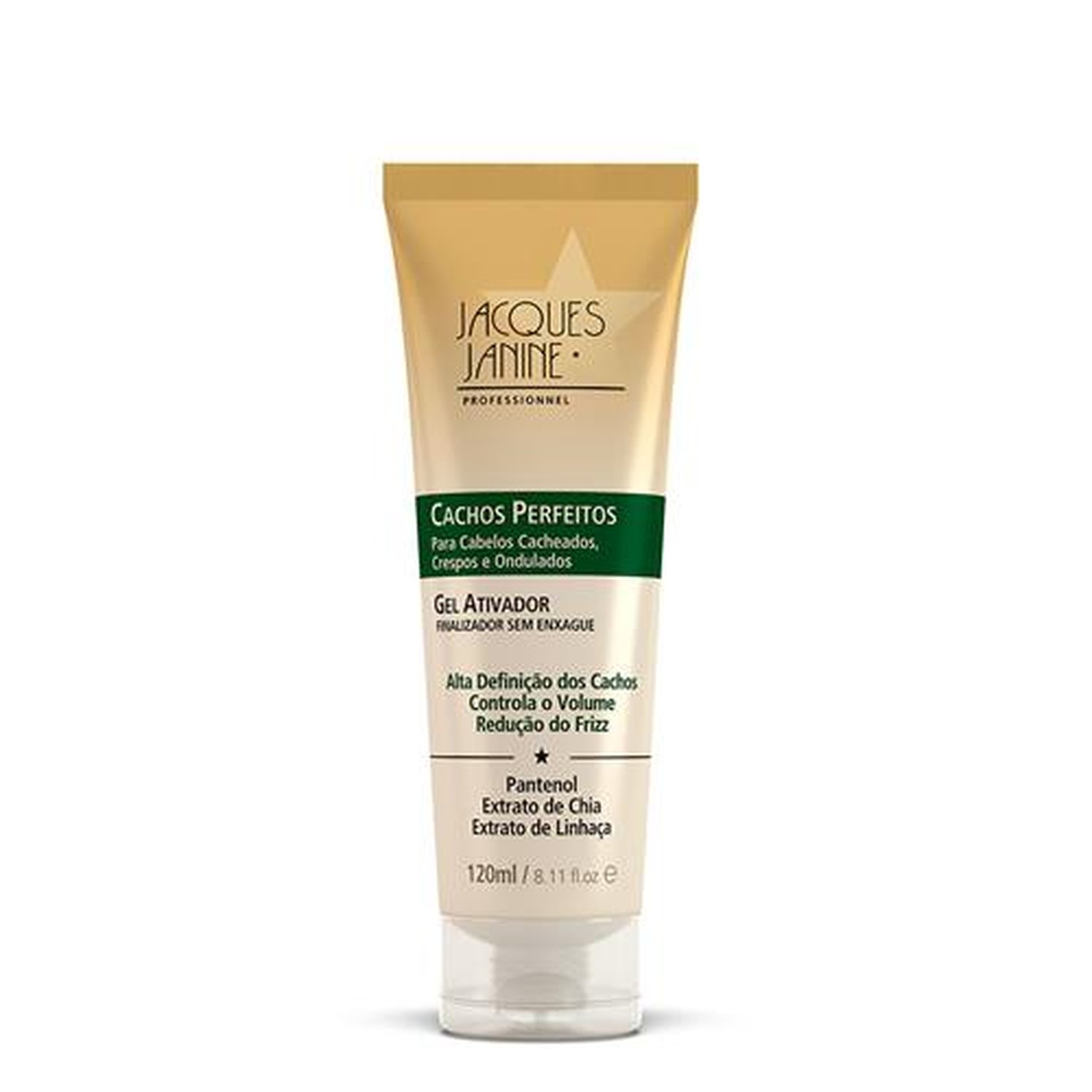 Gel Ativador de Cachos Perfeitos Jacques Janine Professionnel 120ml