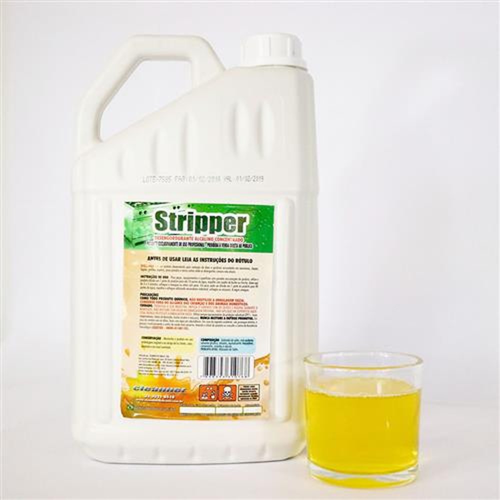 DETERGENTE DESENGORDURANTE ALCALINO CONCENTRADO 5L STRIPER CLEANNER.