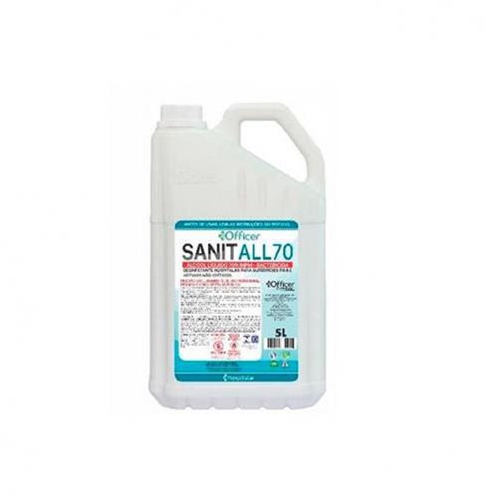 Alcool líquido 70% 5L SanitAll