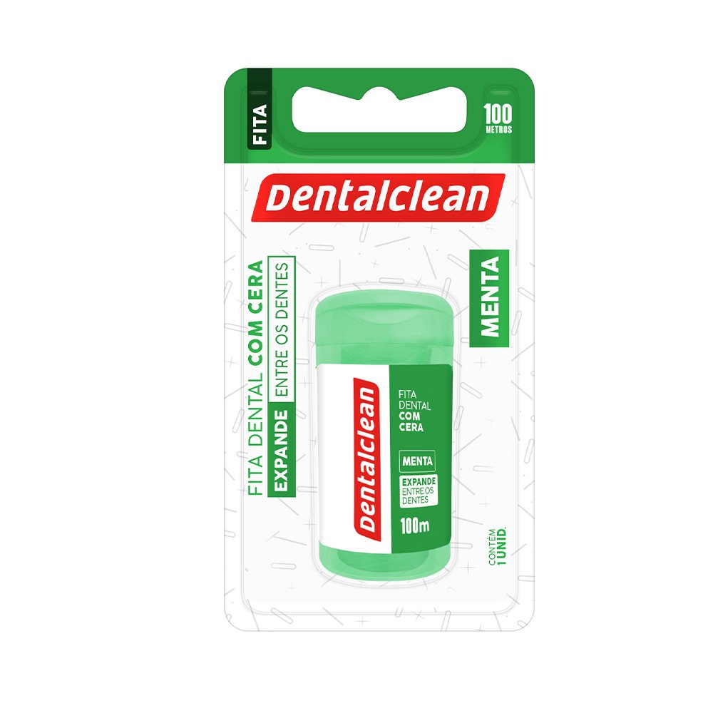 Fita Dental 100 metros, sabor menta Expansivo (Emb. contem 24un.) | Dentalclean