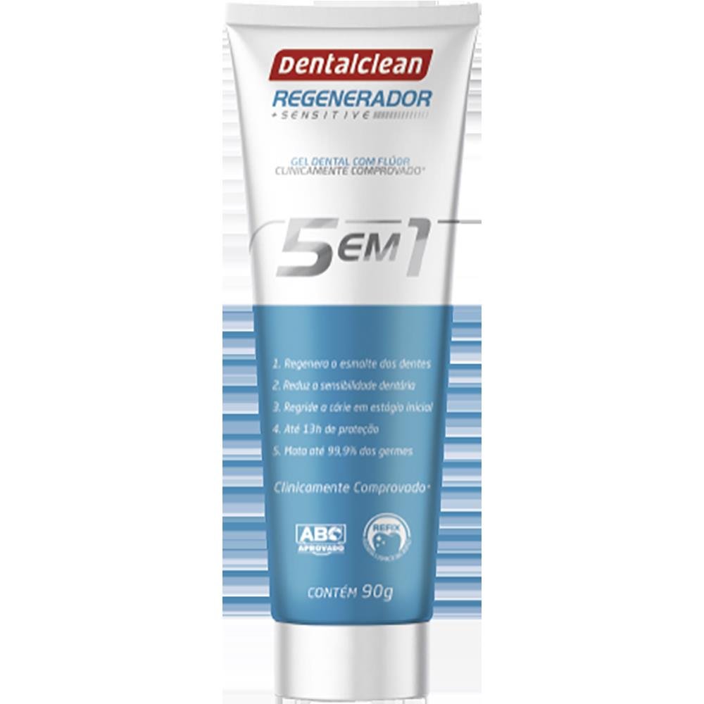 Creme Dental Regenerador mais Sensitive Dentalclean 90g (Emb. Com 12 unidades cada) | Dentalclean