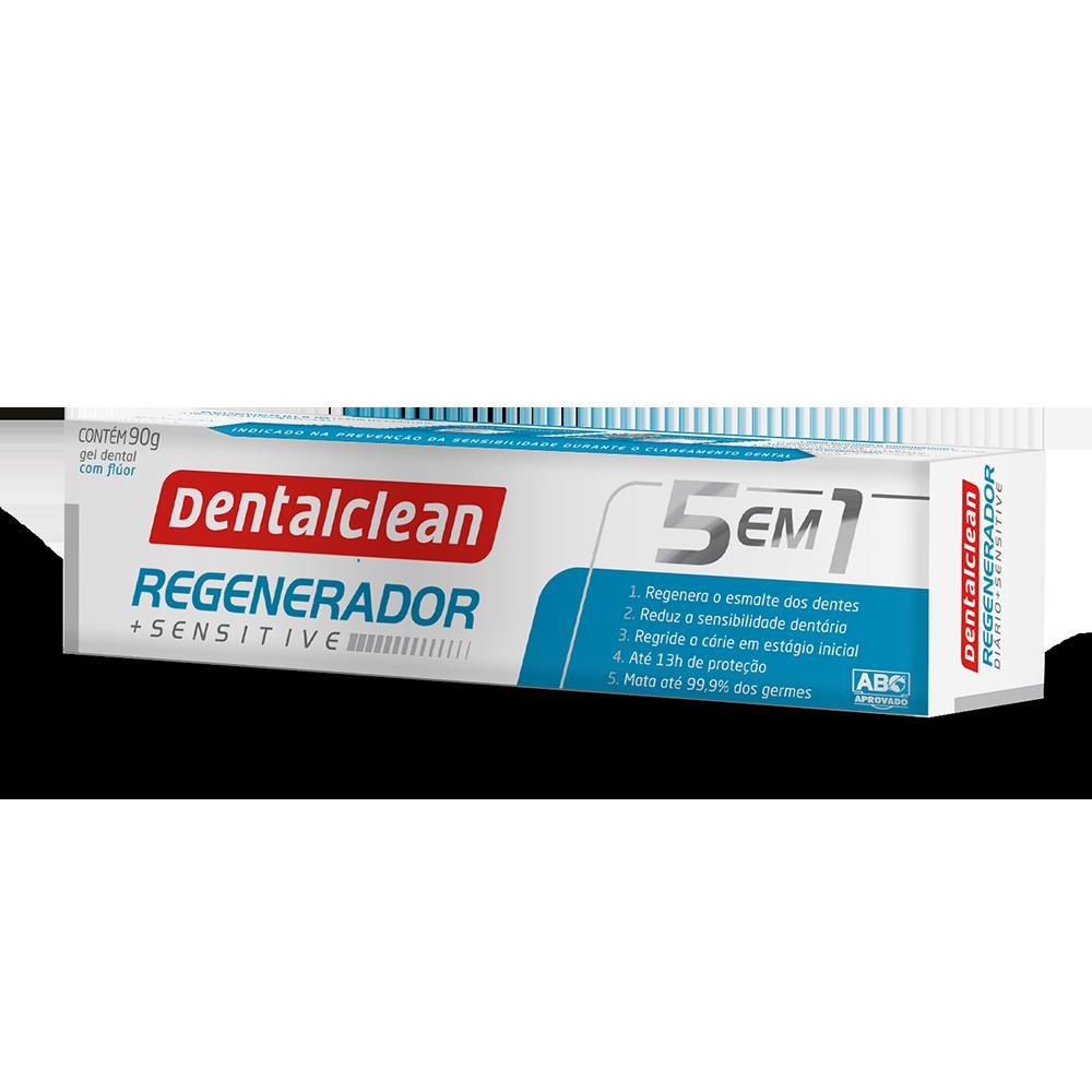 Creme Dental Regenerador mais Sensitive Dentalclean 90g (Emb. Com 12 unidades cada) | Dentalclean