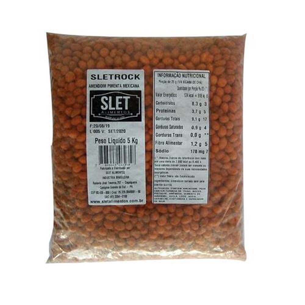 Amendoim Pimenta Mexicana 5 Kg