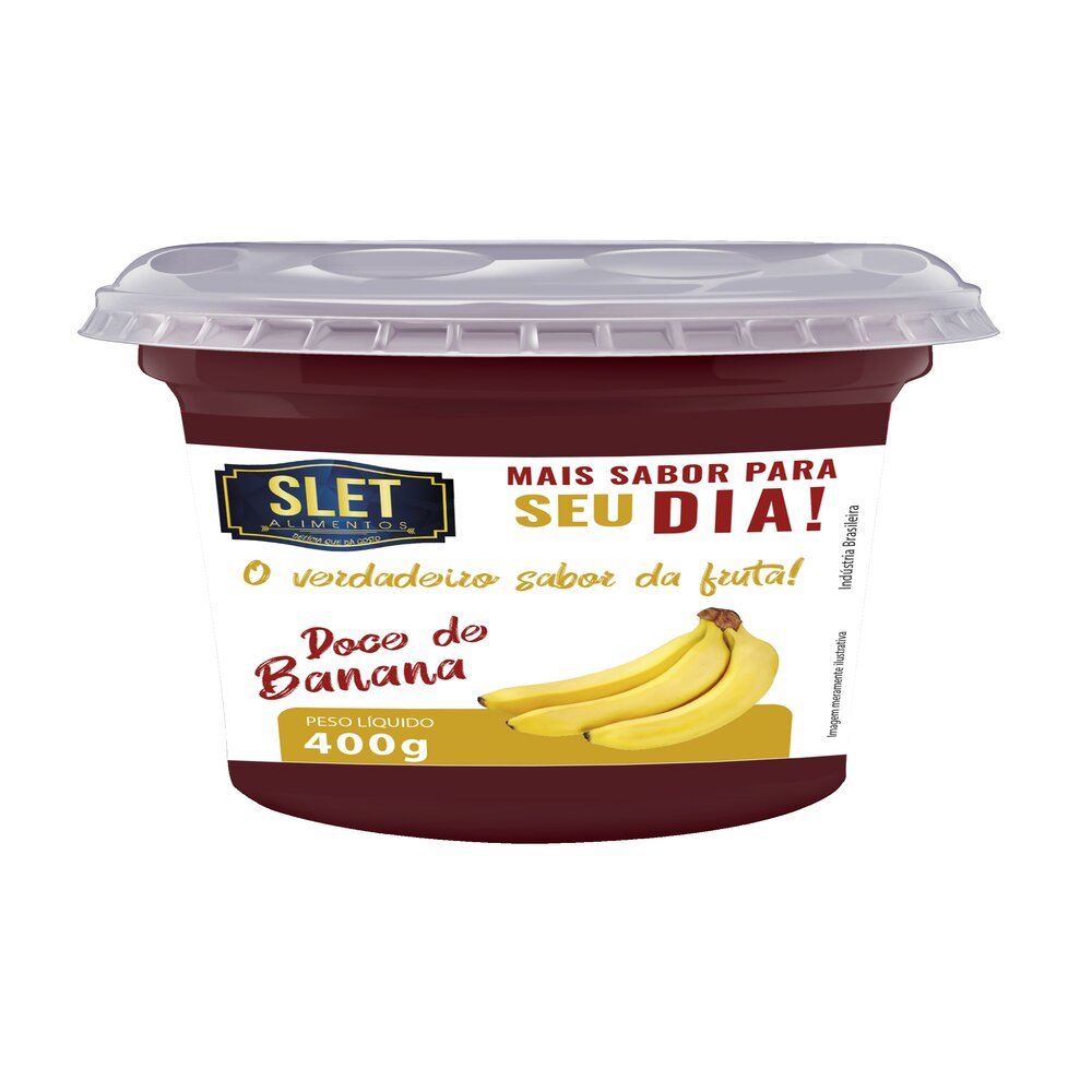 Doce De Banana Da Fruta 400g