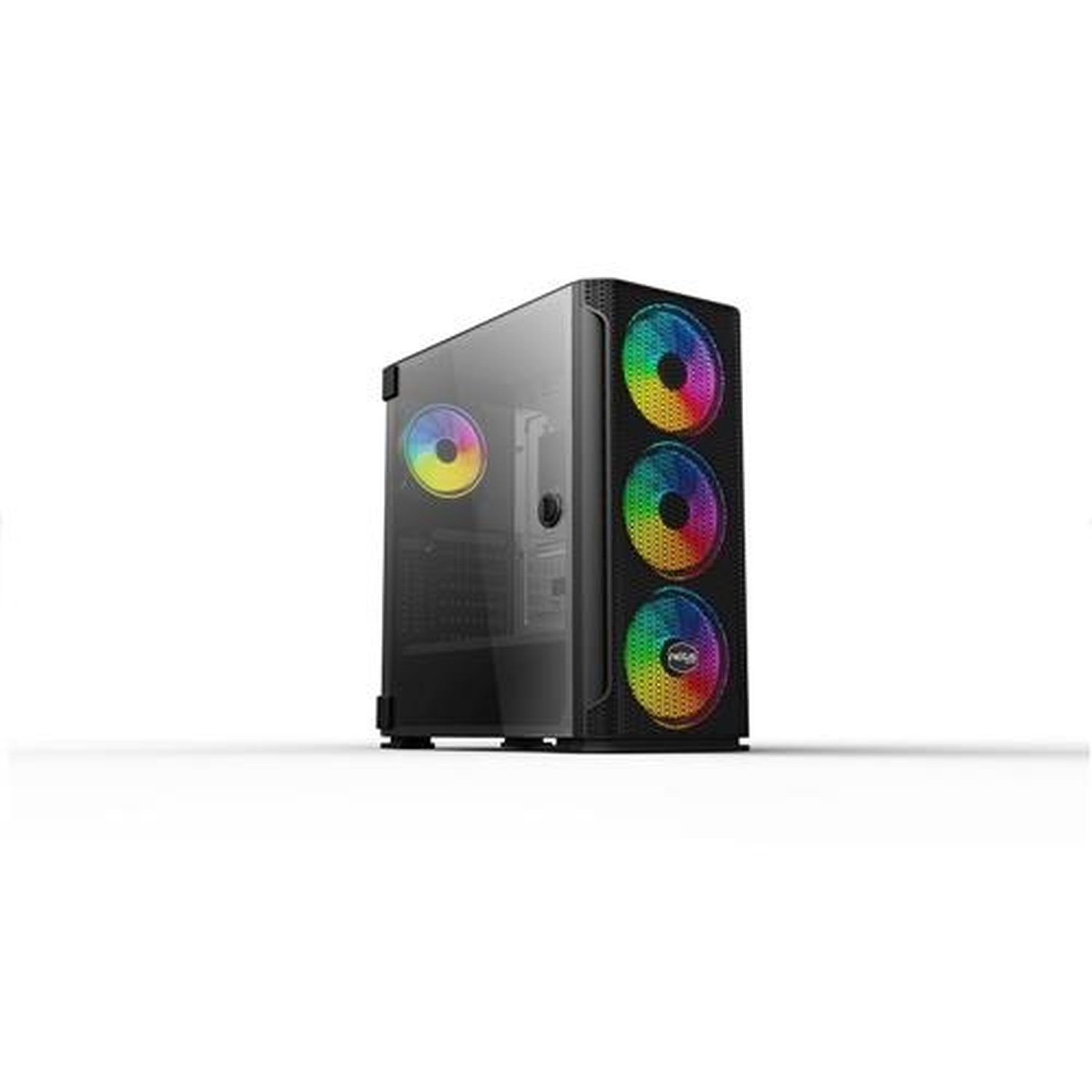Gabinete Gamer Krypton Lateral Vidro Preto - Nexus Gamer