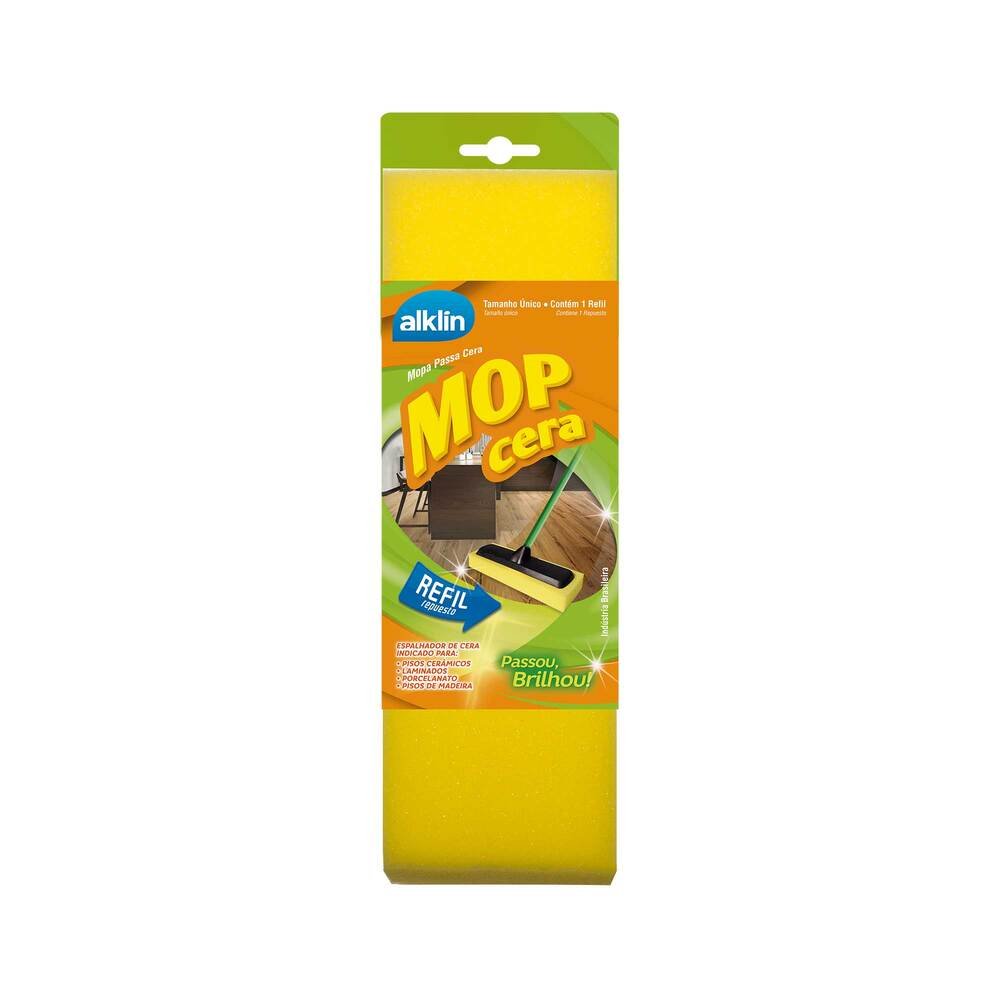 Refil Mop Cera - Marca Alklin