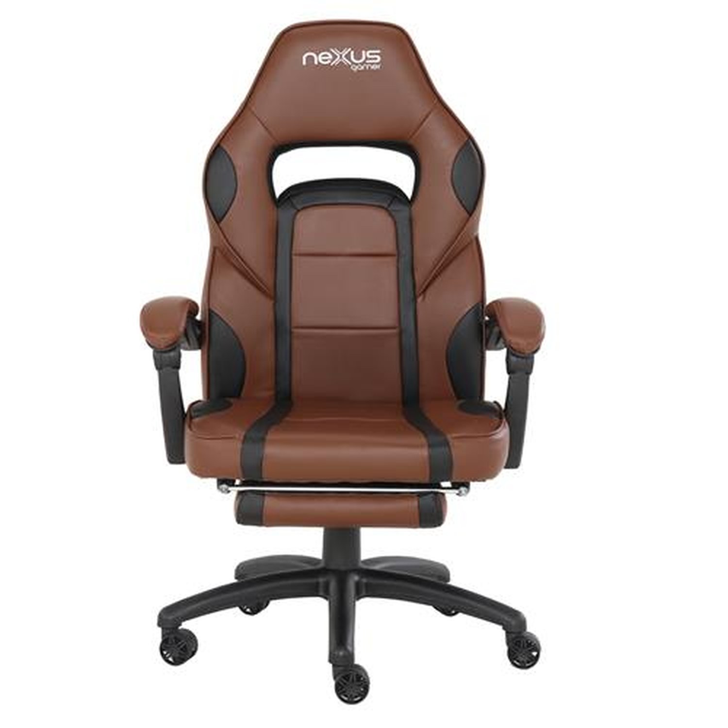 Cadeira Gamer Mod. COBRA-D380 Marrom e Preto - Nexus Gamer