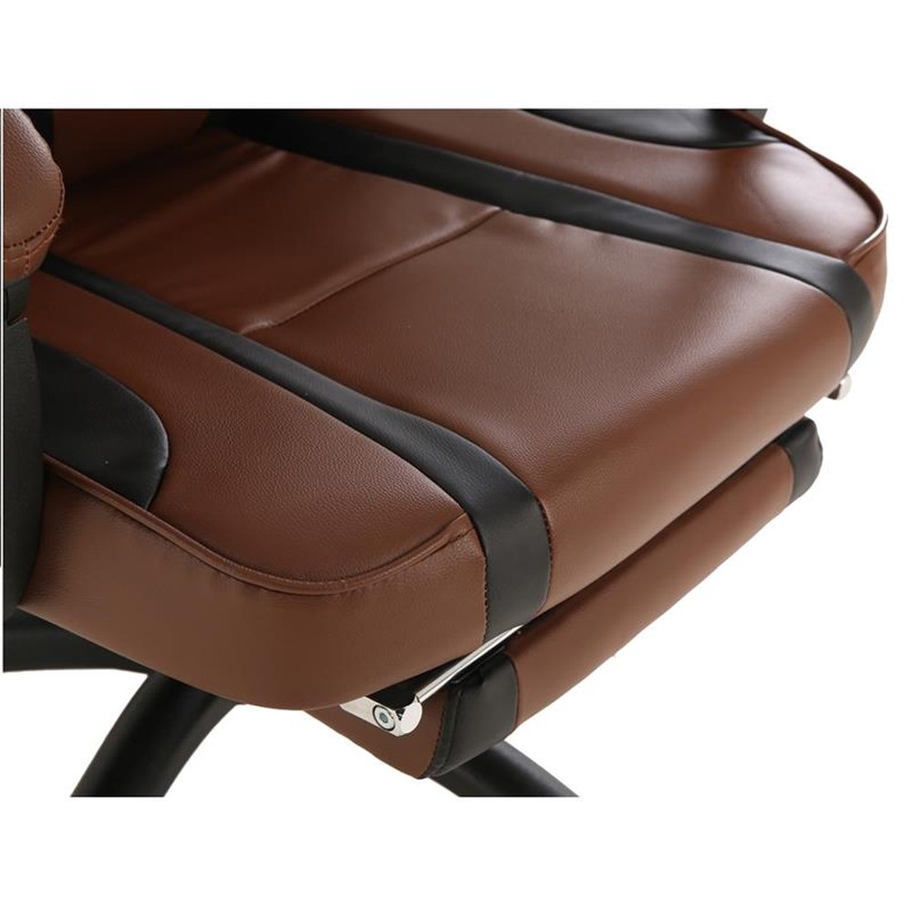 Cadeira Gamer Mod. COBRA-D380 Marrom e Preto - Nexus Gamer