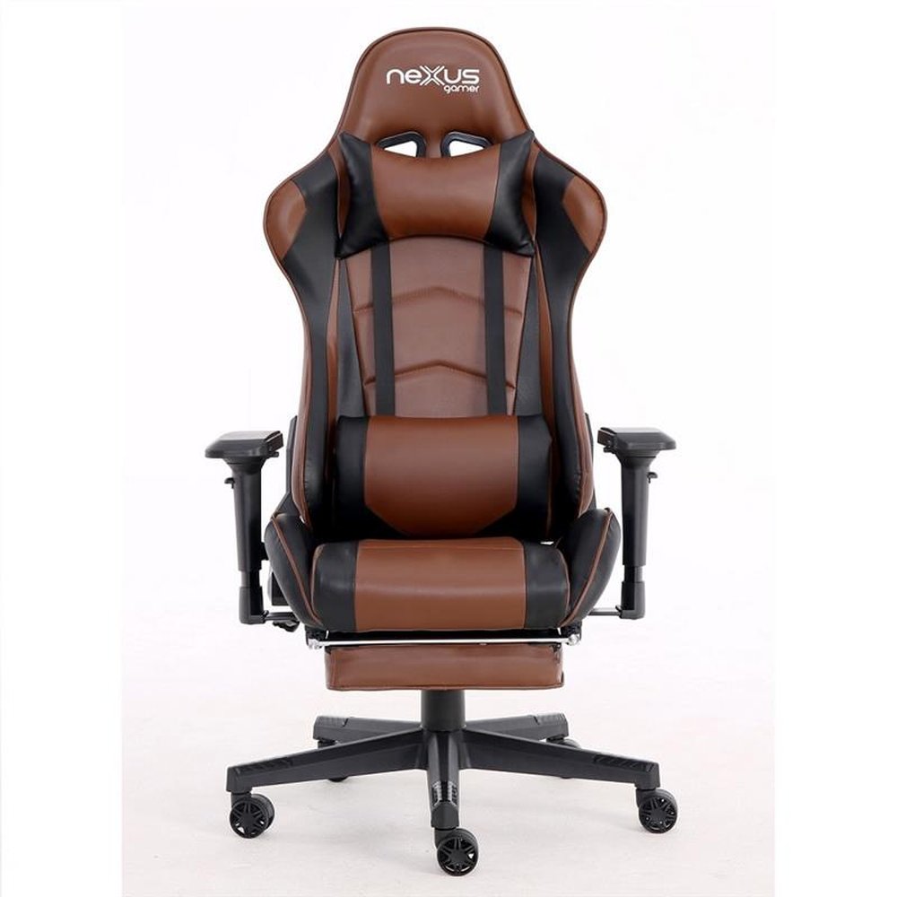 Cadeira Gamer Mod. Scorpion-418 Marrom e Preto - Nexus Gamer