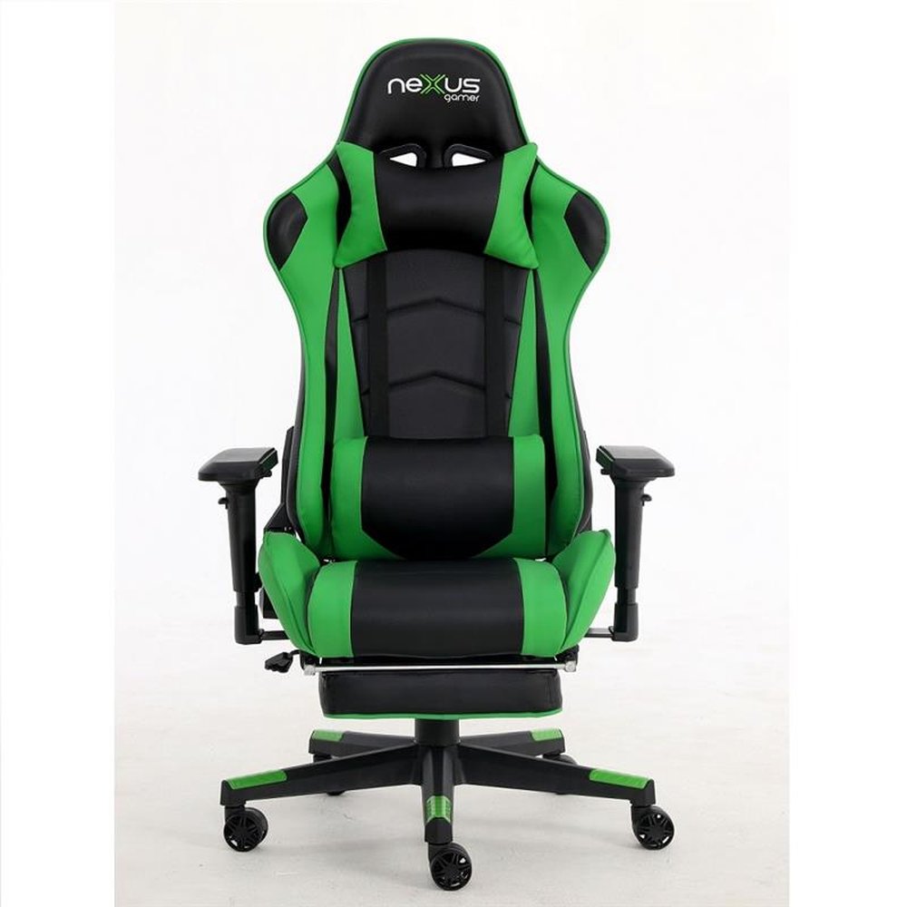 Cadeira Gamer Mod. Scorpion-418 Verde e Preto - Nexus Gamer